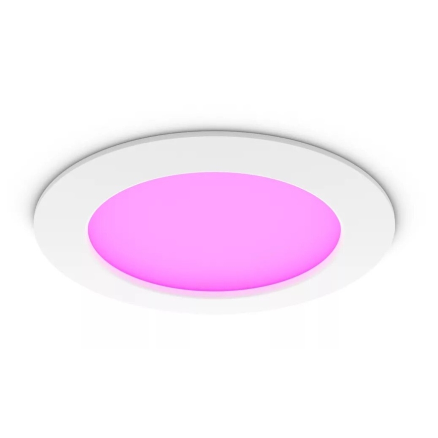 Philips - Spot encastrable LED RGBW salle de bain à intensité variable Hue SLIM LED/12W/230V IP44 2200-6500K