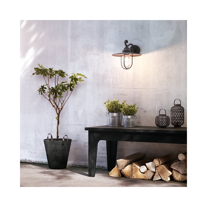 Philips Massive - Applique murale extérieur 1xE27/60W/230V IP44