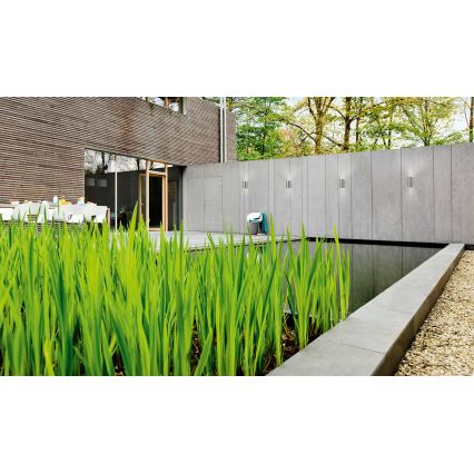 Philips Massive 17102/47/10 - Applique da esterno NANTES 2xGU10/35W/230V