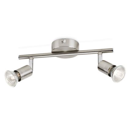Philips 50302/17/E7 - Spotlight ESSENTIALS LIMBALI 2xGU10/50W/230V