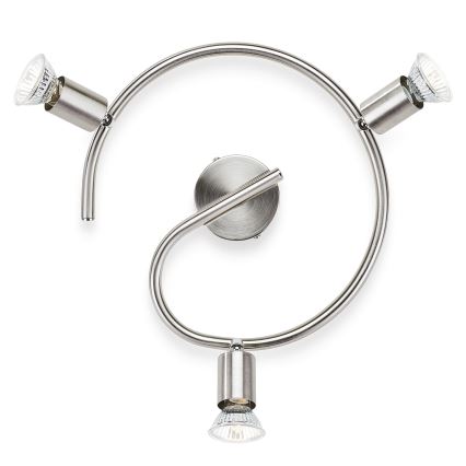 Philips 50303/17/E7 - Spotlight ESSENTIALS LIMBALI 3xGU10/50W/230V