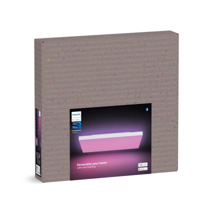 Philips - Plafonier RGBW à intensité variable Hue DATURA LED/67W/230V 2000-6500K