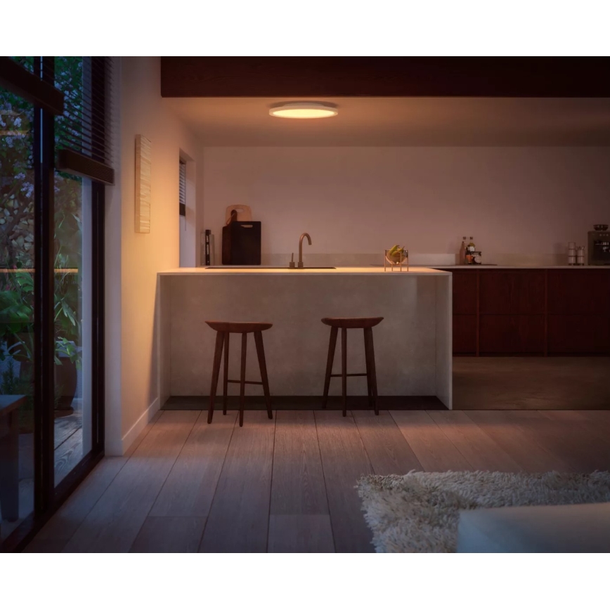 Philips - Plafonier RGBW à intensité variable Hue SURIMU LED/40W/230V