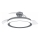 Philips - Plafoniera dimmerabile a LED con ventilatore BLISS LED/35W/230V, nero, con telecomando