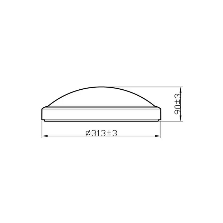 Philips - Plafoniera LED da bagno LED/17W/230V 4,000K IP44