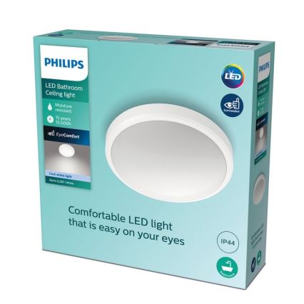 Philips - Plafoniera LED da bagno LED/17W/230V 4000K IP44