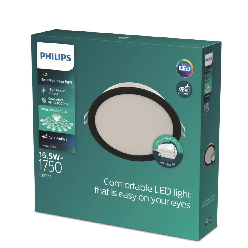 Philips - Plafoniera LED da incasso MESON LED/16,5W/230V 4000K