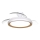 Philips - Plafoniera LED dimmerabile con ventilatore BLISS LED/35W/230V oro + telecomando