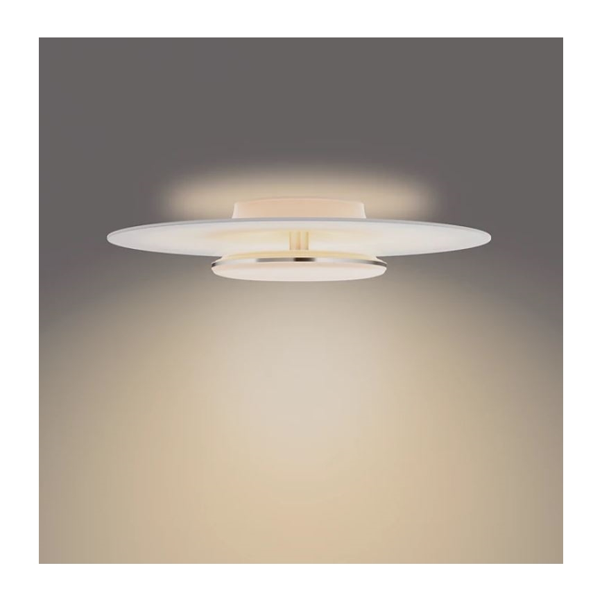 Philips- Plafoniera LED dimmerabile SCENE SWITCH LED/40W/230V 2700K argento