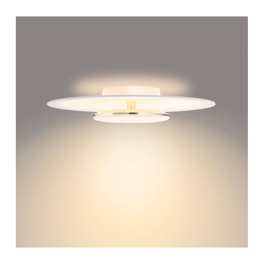 Philips- Plafoniera LED dimmerabile SCENE SWITCH LED/40W/230V 2700K argento