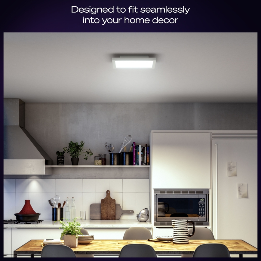 Philips - Plafoniera dimmerabile Hue AURELLE LED/19W/230V 2200-6500K 30x30 cm bianco
