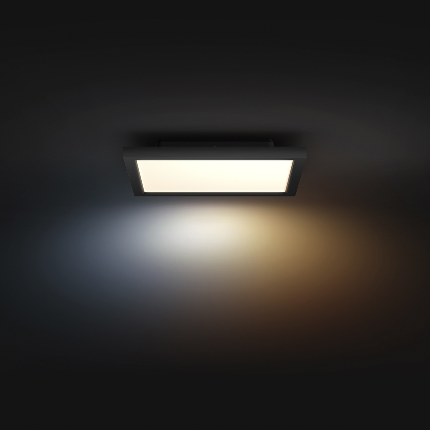 Philips - Plafoniera LED dimmerabile Hue AURELLE LED/19W/230V 2200-6500K 30x30 cm nero