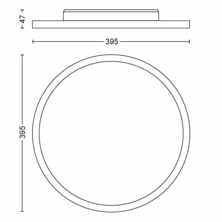 Philips - Plafoniera LED dimmerabile Hue LED/19W/230V 2200-6500K + telecomando
