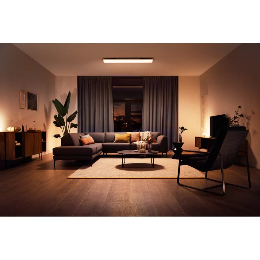 Philips - Plafoniera da soffitto LED dimmerabile Hue AURELLE LED/39W/230V 2200-6500K 120x30 cm bianca