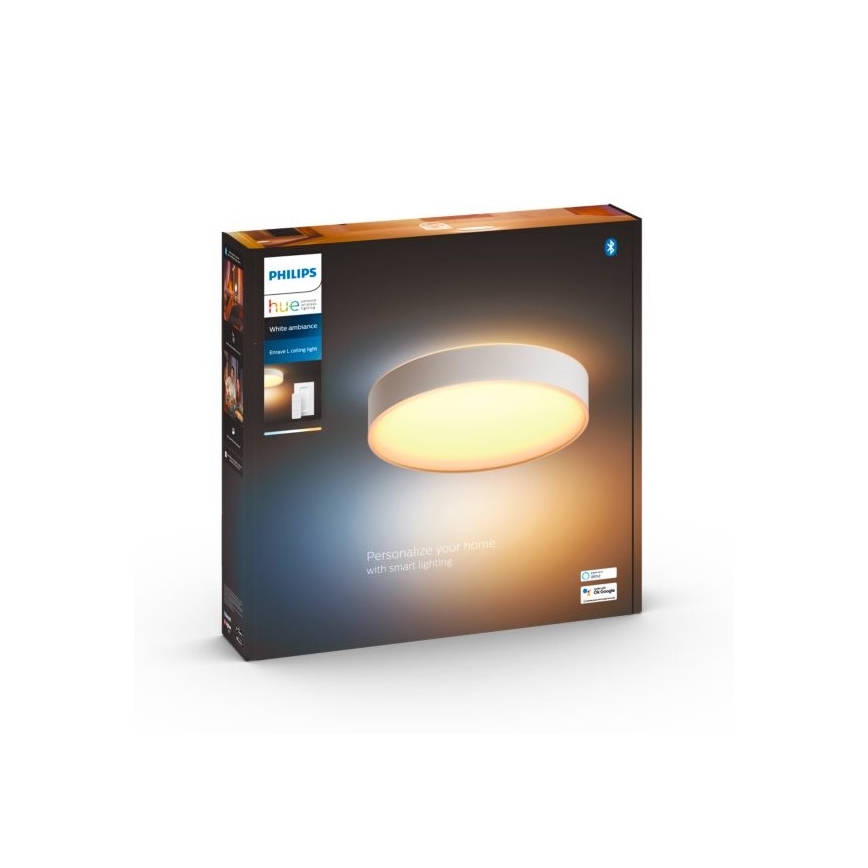 Philips - Plafoniera LED dimmerabile Hue LED/33,5W/230V 2200-6500K diametro 425 mm bianco + telecomando