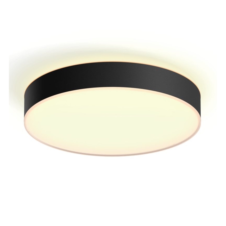 Philips - Plafoniera dimmerabile Hue LED/33,5W/230V 2200-6500K diam. 425 mm nera + telecomando