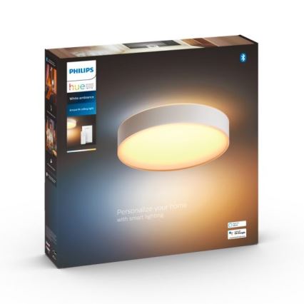 Philips - Plafoniera dimmerabile Hue LED/19,2W/230V 2200-6500K Ø 381 mm bianca + telecomando