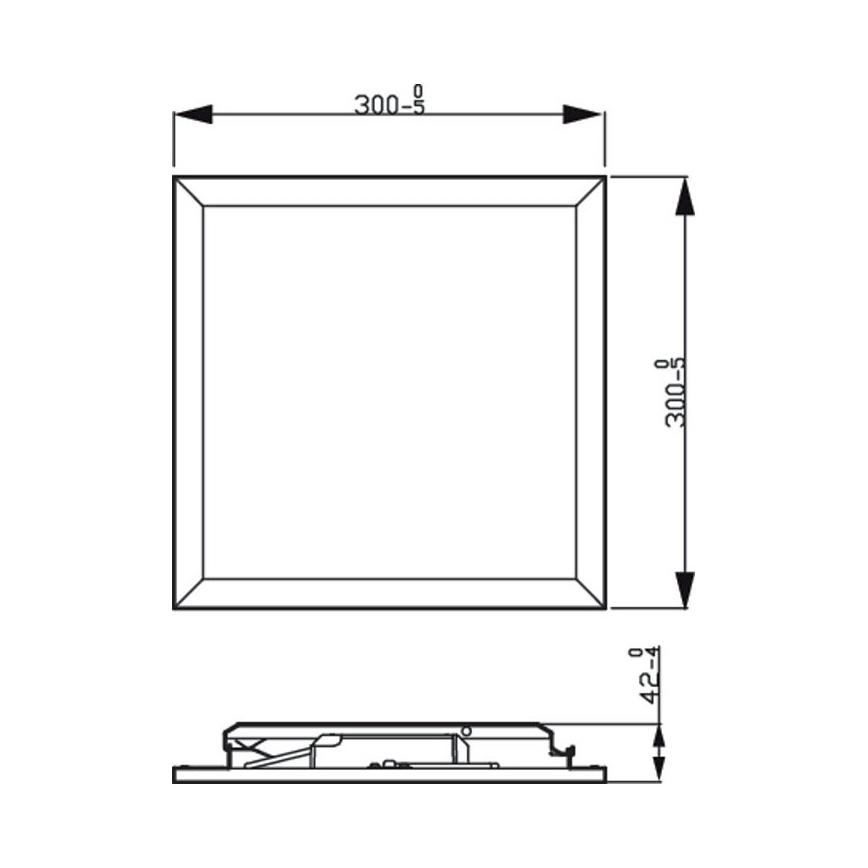 Philips - Plafoniera LED dimmerabile SCENE SWITCH LED/12W/230V 2700K