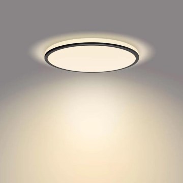 Philips - Plafoniera LED dimmerabile SCENE SWITCH LED/18W/230V diametro 30 cm 2700K nero