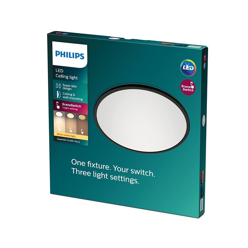 Philips - Plafoniera LED dimmerabile  SCENE SWITCH LED/18W/230V