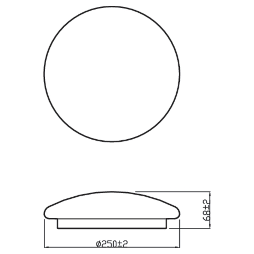 Philips - Plafoniera LED MOIRE CL200 LED/10W/230V