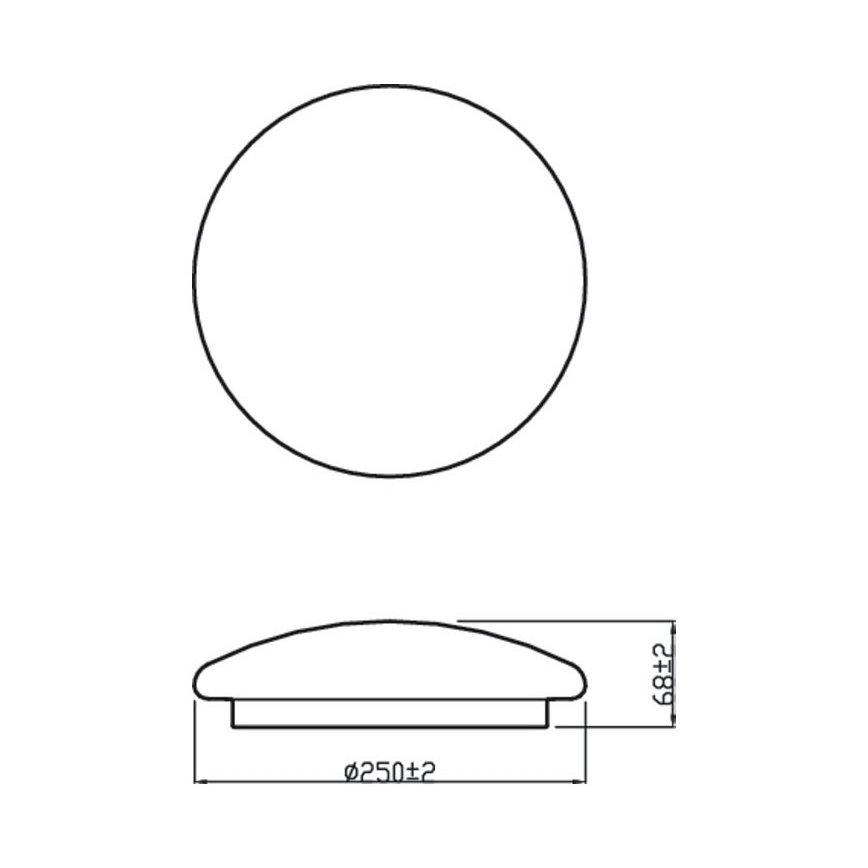 Philips – Plafoniera LED MOIRE LED/10W/230V