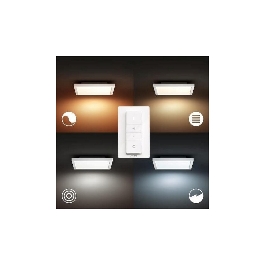 Philips - Plafonnier à intensité variable Hue AURELLE LED/19W/230V 2200-6500K + Télécommande