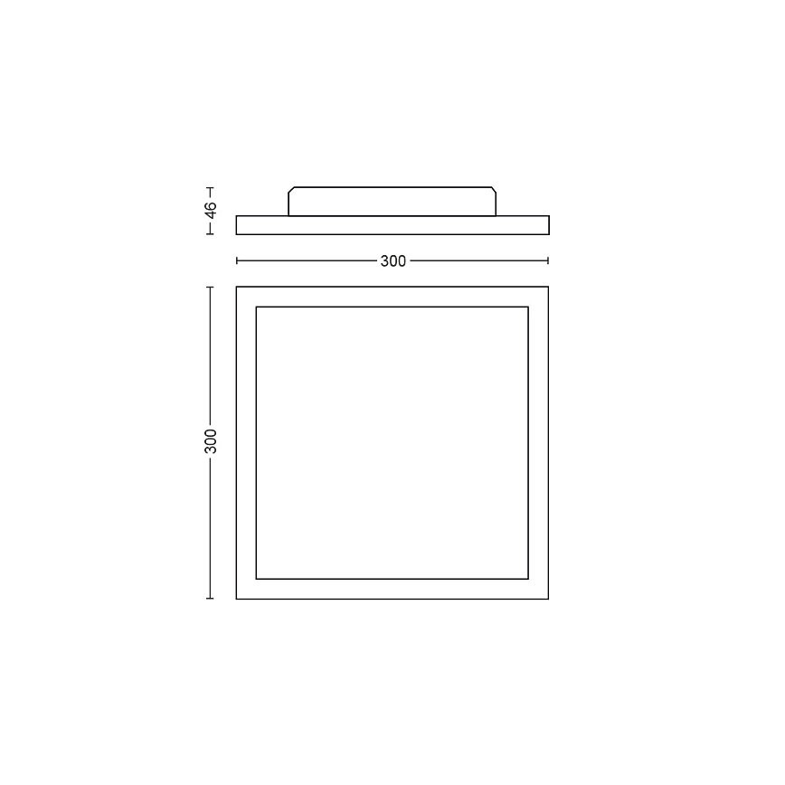 Philips - Plafonnier à intensité variable Hue AURELLE LED/19W/230V 2200-6500K + Télécommande