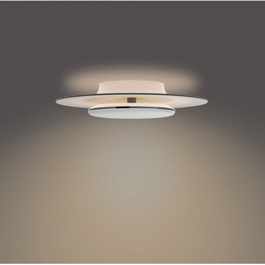 Philips- Plafonnier à intensité variable LED SCENE SWITCH LED/30W/230V 2700K noir