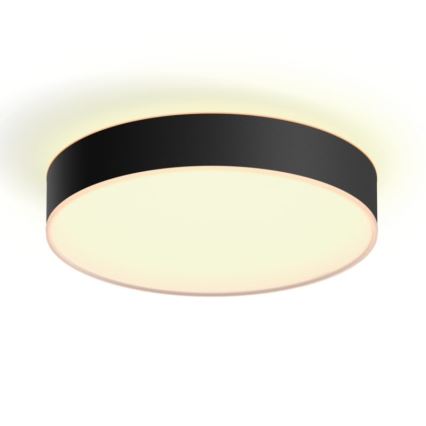 Philips - Plafonnier à intensité variable LED Hue LED/19,2W/230V 2200-6500K d. 381 mm noir + télécommande