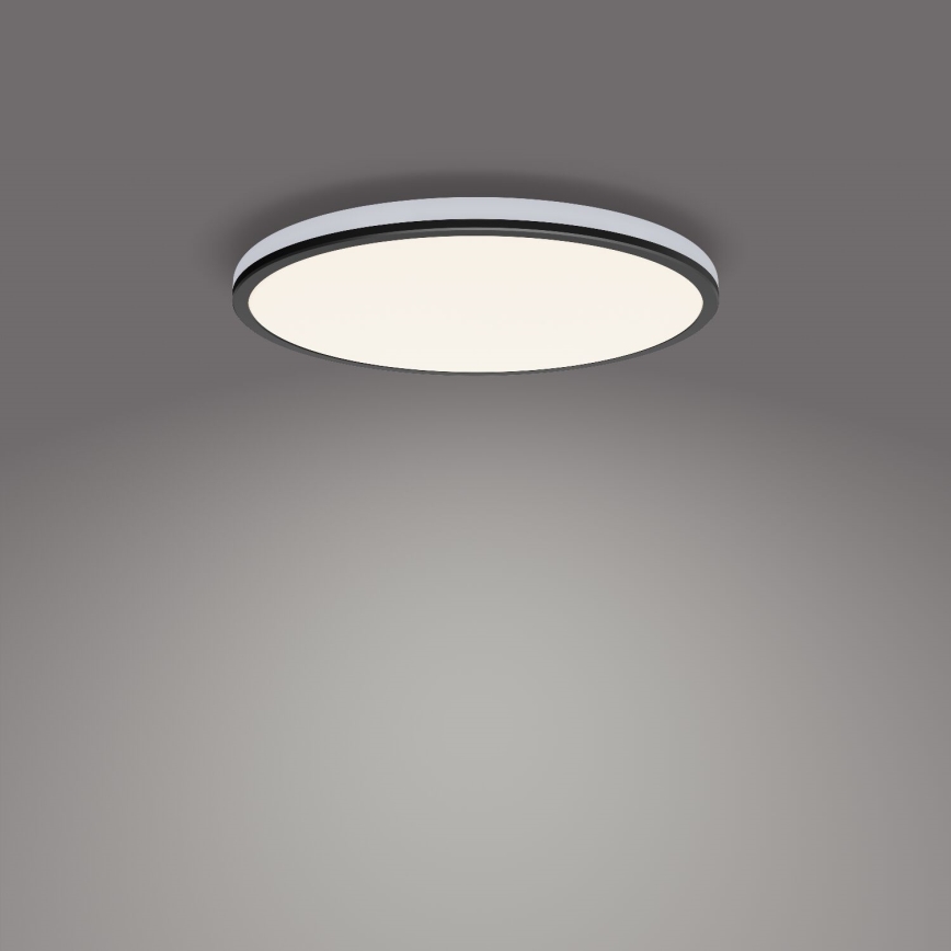 Philips - Plafonnier à intensité variable SCENE SWITCH LED/18W/230V d. 30 cm 4000K noir