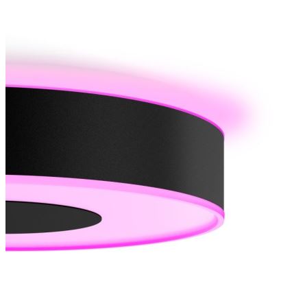 Philips- Plafonnier à intensité variable RGB Hue INFUSE LED/33,5W/230V 2000-6500K d. 381 mm noir