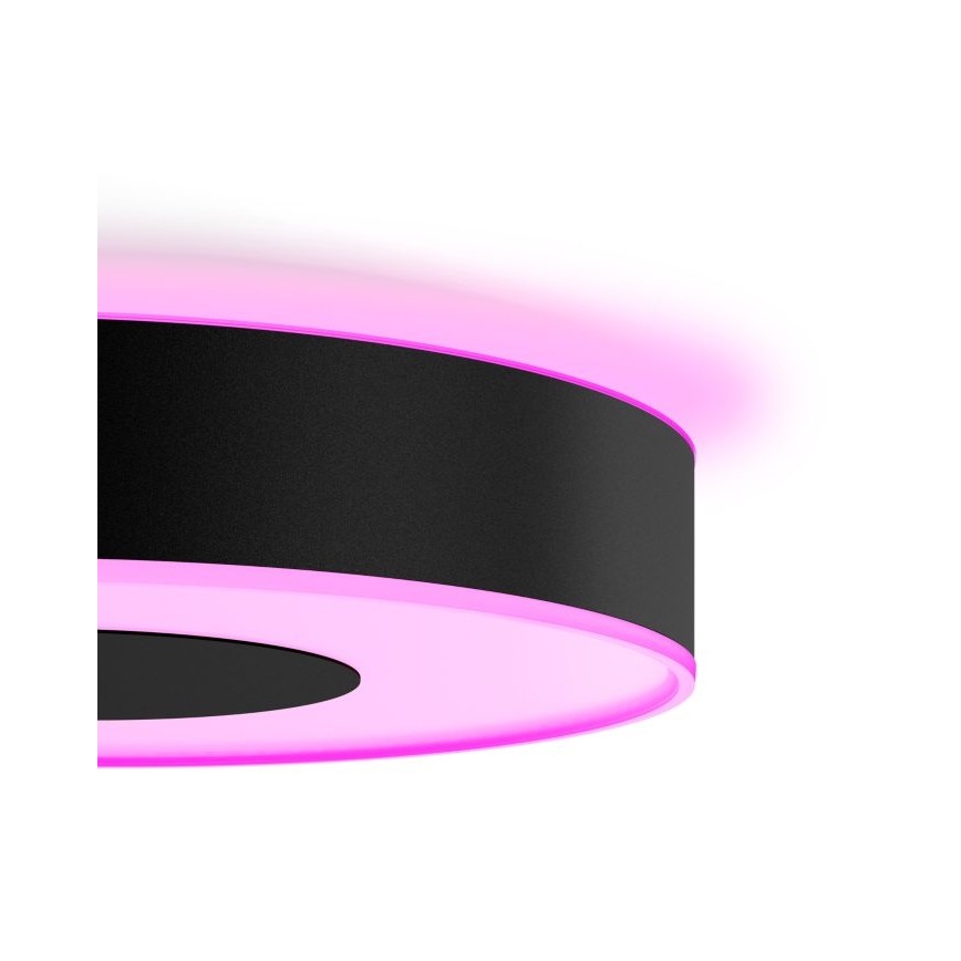 Philips- Plafonnier à intensité variable RGB Hue INFUSE LED/33,5W/230V 2000-6500K d. 381 mm noir