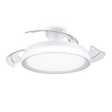 Philips - Plafonnier avec ventilateur BLISS LED/35W/230V 5500/4000/2700K blanc + Télécommande