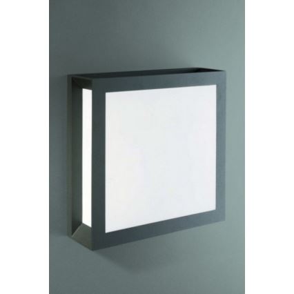 Philips - Plafonnier d'extérieur SKIES 2xE27/14W/230V IP44 anthracite