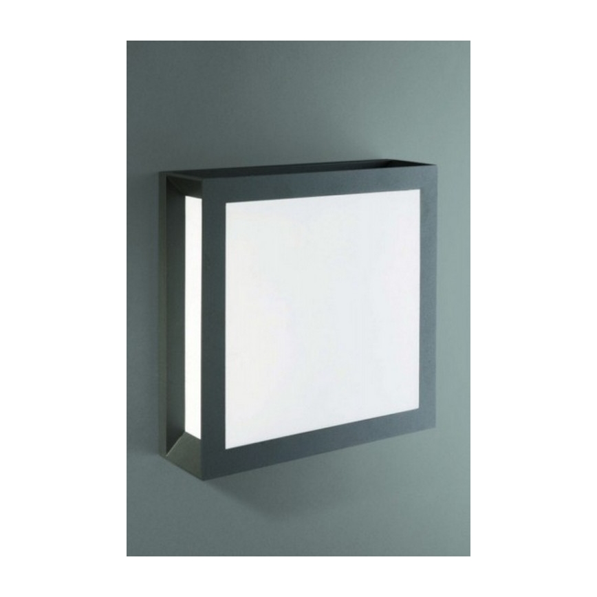 Philips - Plafonnier d'extérieur SKIES 2xE27/14W/230V IP44 anthracite