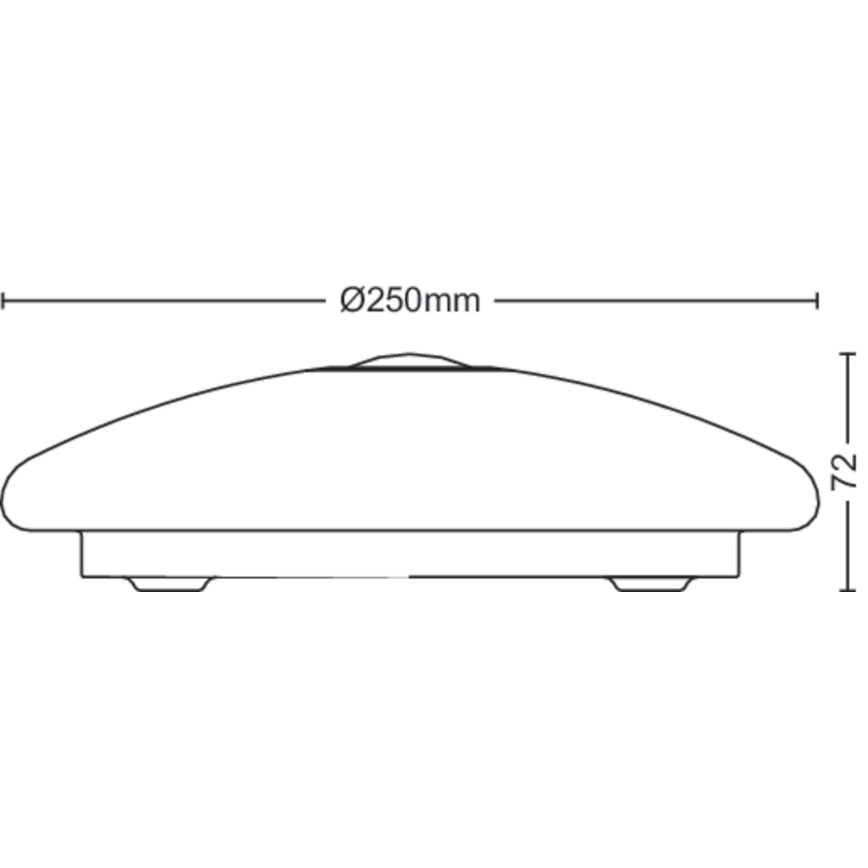 Philips - Plafonnier LED avec détecteur MAUVE LED/6W/230V 4000K