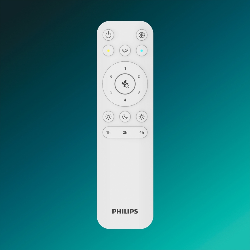 Philips - Plafonnier LED dimmable avec ventilateur BLISS LED/35W/230V doré + télécommande