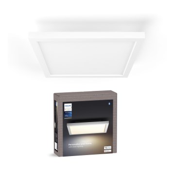 Philips - Plafonnier LED dimmable Hue AURELLE LED/19W/230V 2200-6500K 30x30 cm blanc