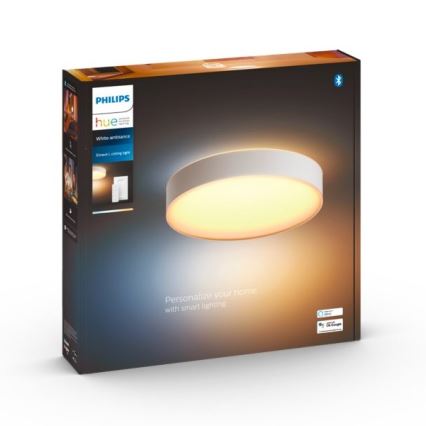 Philips - Plafonnier LED dimmable Hue LED/33,5W/230V 2200-6500K Ø 425 mm blanc + télécommande
