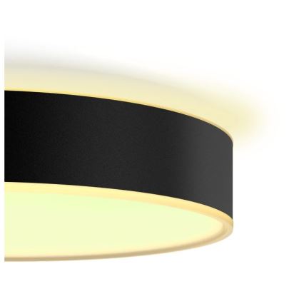 Philips - Plafonnier LED Hue dimmable LED/19,2W/230V 2200–6500K Ø 381 mm noir + télécommande