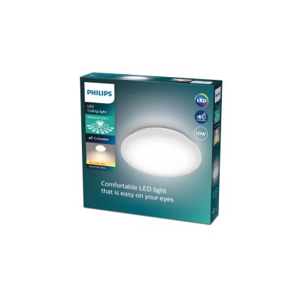 Philips - Plafonnier LED MOIRE LED/10W/230V 2700K Ø 24 cm
