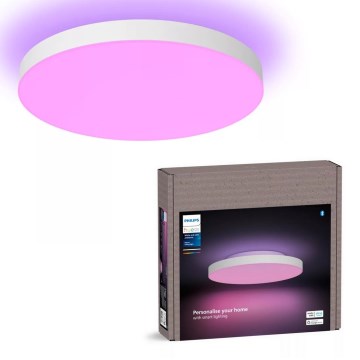 Philips - Plafonnier RGBW à intensité variable Hue DATURA LED/48W/230V 2000-6500K