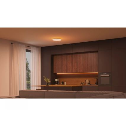 Philips - Plafonnier RGBW à intensité variable Hue DATURA LED/48W/230V 2000-6500K
