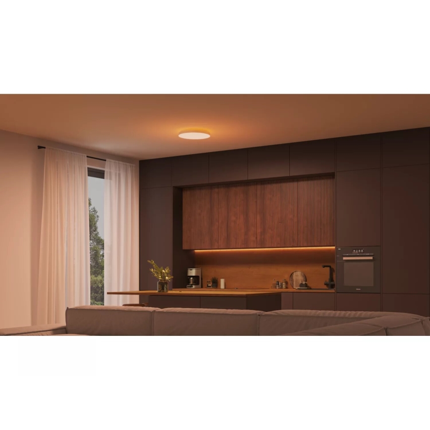 Philips - Plafonnier RGBW à intensité variable Hue DATURA LED/48W/230V 2000-6500K