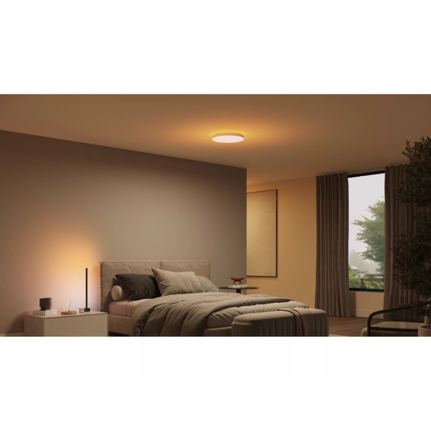 Philips - Plafonnier RGBW à intensité variable Hue DATURA LED/48W/230V 2000-6500K