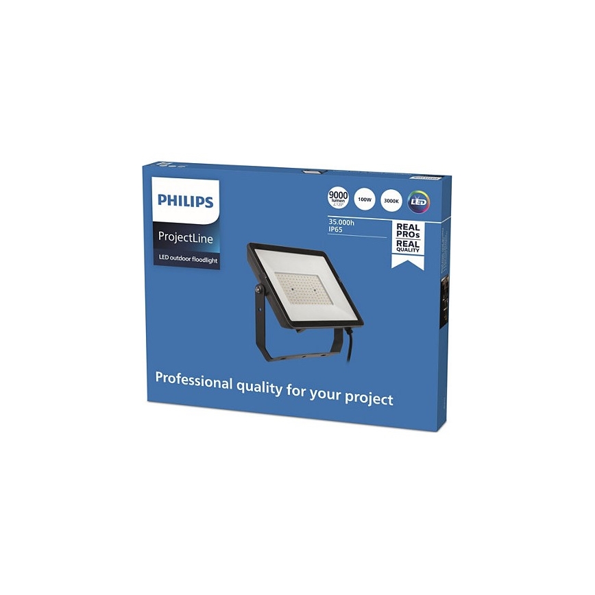 Philips - Proiettore LED da esterno PROJECTLINE LED/100W/230V IP65 3000K