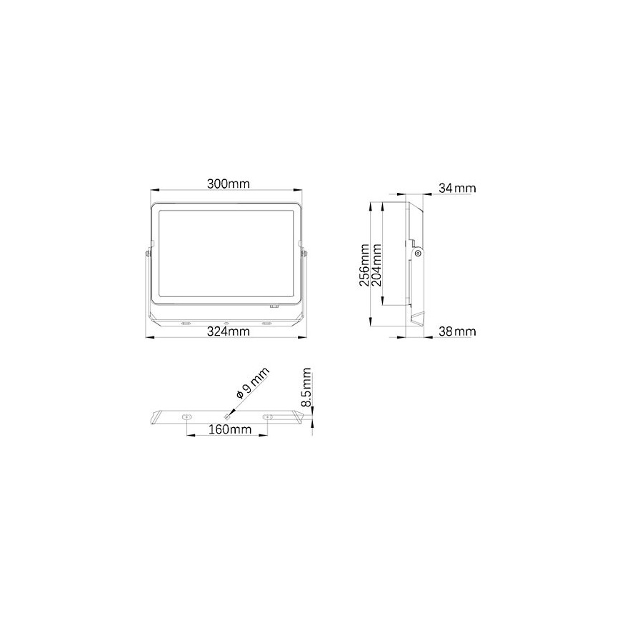 Philips - Proiettore LED da esterno PROJECTLINE LED/100W/230V IP65 4000K