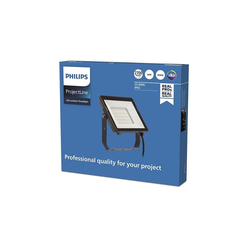 Philips - Proiettore LED da esterno PROJECTLINE LED/30W/230V IP65 3000K