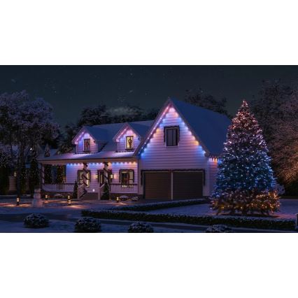 Philips - LED RGBW Prolunga dimmerabile per esterni Hue FESTAVIA 16xLED 9m 1000-20000K IP65